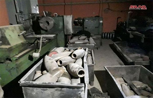 Encuentran un laboratorio terrorista de armas químicas en Duma